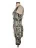 Leifsdottir Metallic Gray Cocktail Dress Size XS - photo 5