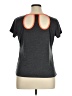 Active Color Block Gray Active T-Shirt Size 1X - photo 2