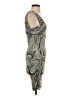 Leifsdottir Metallic Gray Cocktail Dress Size XS - photo 4
