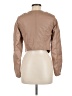 Therapy 100% Polyurethane Tan Jacket Size M - photo 2