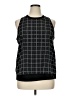14th & Union 100% Polyester Black Sleeveless Top Size XL - photo 1