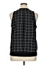 14th & Union 100% Polyester Black Sleeveless Top Size XL - photo 2