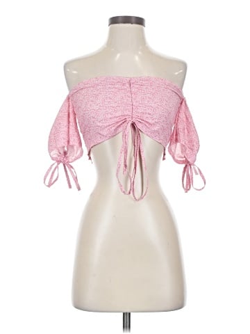Nasty Gal Inc. Short Sleeve Blouse (view 1)