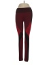 Nux Color Block Burgundy Active Pants Size S - photo 1