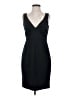 Tahari Solid Black Cocktail Dress Size 4 - photo 1