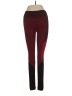 Nux Color Block Burgundy Active Pants Size S - photo 2
