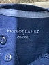 Free Planet Blue Short Sleeve Henley Size 4 - photo 3