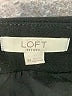 Ann Taylor LOFT Solid Black Casual Skirt Size 8 Petite - photo 4