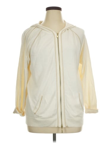 Zenergy by Chico's Zip Up Hoodie (view 1)