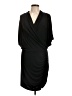 Cache Solid Black Cocktail Dress Size L - photo 1