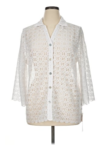 Ruby Rd. 3/4 Sleeve Blouse (view 1)