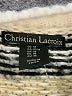 Christian Lacroix Chevron-herringbone Ivory Pullover Sweater Size M - photo 7