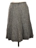 David N Chevron-herringbone Gray Casual Skirt Size 10 - photo 2