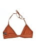 H&M Solid Brown Swimsuit Top Size 8 - photo 2