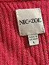 Nic + Zoe Pink Cardigan Size L - photo 7