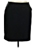 Worthington Solid Black Casual Skirt Size 14 Petite - photo 1