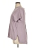 DR2 100% Rayon Purple Short Sleeve Blouse Size XL - photo 5