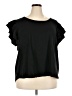 Design 365 Black Short Sleeve Top Size 3X - photo 1