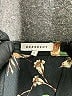Crescent Floral Black Cocktail Dress Size L - photo 7