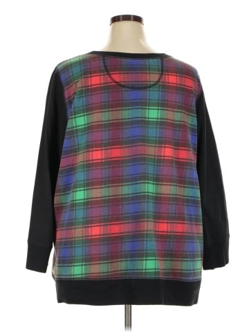 Woman Within Pullover Sweater (view 2)