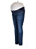 Gap - Maternity Solid Blue Jeans Size 14 - photo 1