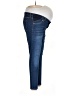 Gap - Maternity Solid Blue Jeans Size 14 - photo 4