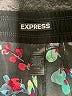 Express Floral Black Casual Pants Size S - photo 4
