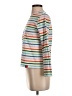 Kule 100% Cotton Stripes Ivory Long Sleeve Turtleneck Size XS - photo 5