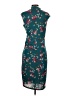 Talbots Outlet Print Teal Casual Dress Size S - photo 2