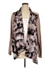 LOGO by Lori Goldstein 100% Polyester Brown Cardigan Size XL - photo 1