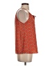 Three Eighty Two 100% Polyester Orange Sleeveless Blouse Size XS - photo 4