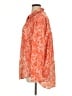 Anthropologie 100% Polyester Paisley Orange 3/4 Sleeve Blouse Size XL - photo 5