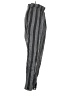 Brunello Cucinelli 100% Linen Stripes Silver Gray Linen Pants Size 2 - photo 4