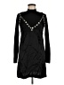 Maje 100% Viscose Black Cocktail Dress Size EU (FR) 38 / US 6 - photo 1