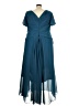 JJ's House Teal Cocktail Dress Size 3X (estimated) - photo 2