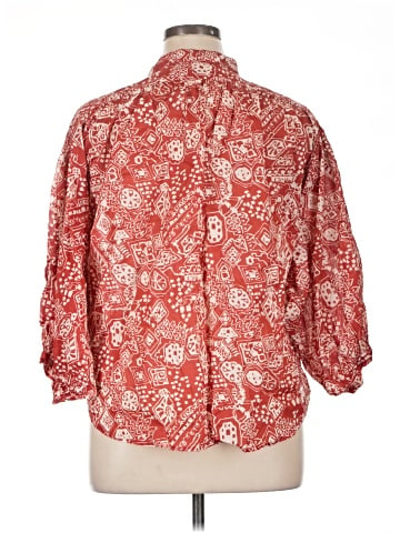 Rebecca Taylor 3/4 Sleeve Blouse (view 2)