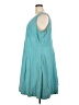 eShakti Solid Teal Casual Dress Size 26W - photo 5