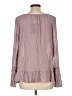 Fred David Purple 3/4 Sleeve Blouse Size L - photo 2