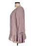 Fred David Purple 3/4 Sleeve Blouse Size L - photo 5