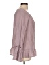 Fred David Purple 3/4 Sleeve Blouse Size L - photo 4