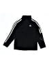 Adidas 100% Polyester Black Zip Up Hoodie Size 6 - photo 1