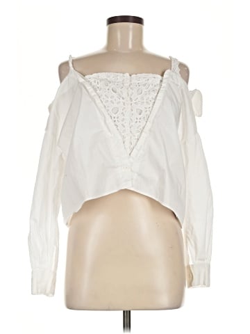Maje Long Sleeve Blouse (view 1)
