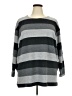Venezia Stripes Gray Pullover Sweater Size 22 - 24 Plus - photo 1