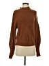 Elodie Brown Turtleneck Sweater Size XS - photo 1