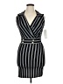 Almost Famous Stripes Black Cocktail Dress Size XL - photo 1