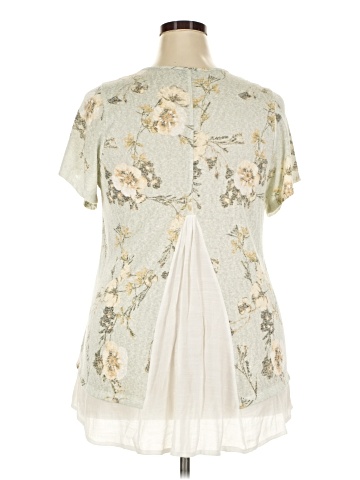 B Collection by Bobeau Short Sleeve Blouse (view 2)