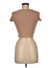 Pull&Bear Tan Sleeveless T-Shirt Size M - photo 2