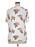Justify Floral Silver Short Sleeve T-Shirt Size XL - photo 2