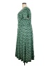 Leota Chevron-herringbone Green Casual Dress Size 2X - photo 5
