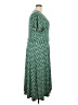 Leota Chevron-herringbone Green Casual Dress Size 2X - photo 4
